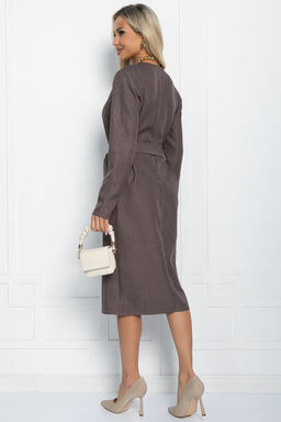 Платье Бруклин (коричневое) П11365 - Lt collection фото 2