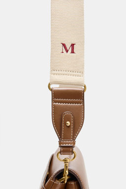 BOLSO ALARGADO BANDOLERA / Tostado oscuro - Zara фото 11