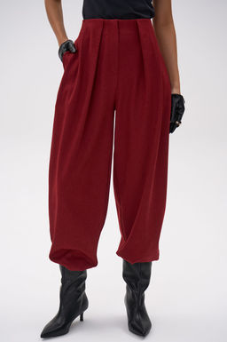 Брюки  алладины Джуди (бордовый) - Эльза фото 10
