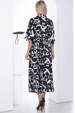 Платье Алария (черное) П9081 - Lt collection фото 2