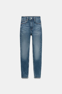 TRF HIGH-WAIST SKINNY JEANS - Zara фото 15