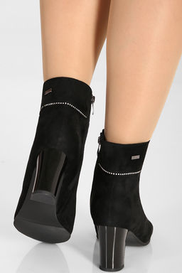 Ботинки женские со стразами