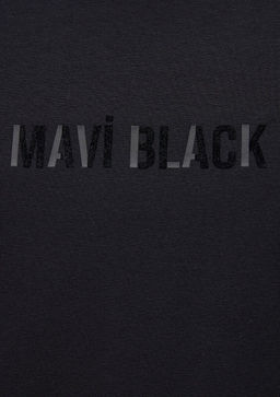 Mavi Black Bask?l? Siyah Tisort  фото 6