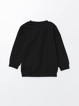 Bisiklet Yaka Bask?l? Erkek Bebek Sweatshirt - Waikiki фото 3