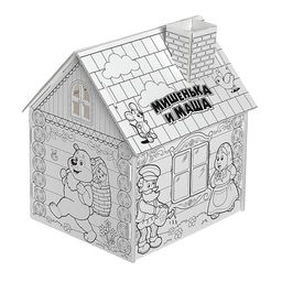 Домик-раскраска Маша и медведь 3 в 1 - Zabiaka фото 4