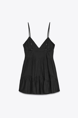 EMBROIDERED SHORT DRESS - Zara фото 13