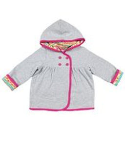 CRB wear/CWB 61692 Куртка для девочки, серый меланж/Ex.Cherubino  фото 3