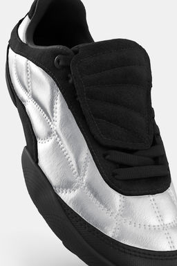 METALLIC RUNNING TRAINERS - Zara фото 7