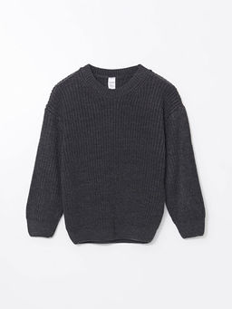 Bisiklet Yaka Triko Erkek ?ocuk Kazak