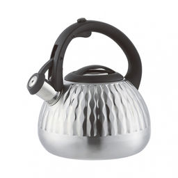 Чайник нерж ZEIDAN 3,0 л, со свист, индукц. дно,курковый механизм, арт. Z-4518