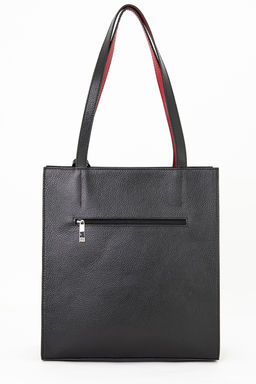 Сумка женская Ц-550.1 черный+красный - Protege фото 3