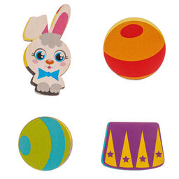 Рамка - вкладыш «Животные в цирке», 11 деталей, 30×10 см