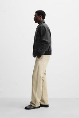 STRAIGHT-LEG TROUSERS WITH BELT - Zara фото 4