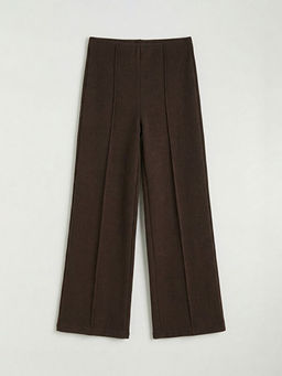 Beli Lastikli Geni? Pa?a Kad?n Triko Pantolon