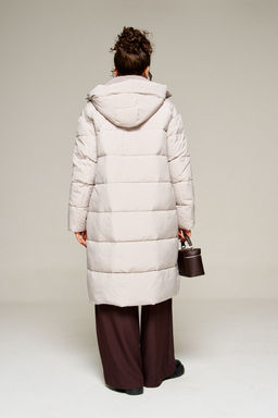 Пальто Beautiful Free 8024 жемчуг