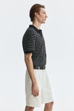 Pantal?n corto en mezcla de lino Relaxed Fit - H&m фото 8