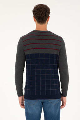 Мужской темно-синий свитер Неожиданная скидка в корзине - U.s. polo assn фото 12