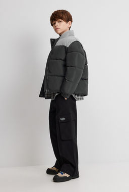 ACOOLA / Утеплённая куртка со съёмными рукавами для мальчиков  фото 8