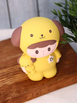 Копилка Family dog, yellow (17,5 см), пластик