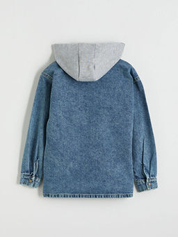 Kap??onlu Erkek ?ocuk Jean G?mlek