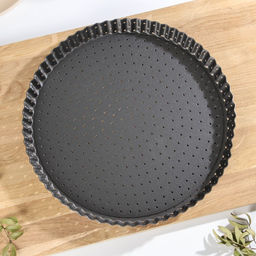 Форма для выпечки Доляна Galaxy, 28?3 см, разъёмная, перфорированная, антипригарное покрытие  фото 3