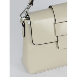 Сумка женская натуральная кожа GU 2033-0028, 1отд+карм/пер, плечевой ремень, бежевый SALE 264160 - Adelia фото 8