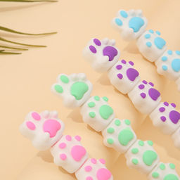 Ручка гелевая "Paw peace", mix