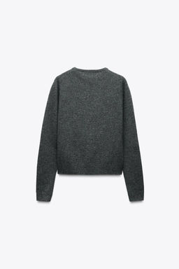 BASIC 100% WOOL SWEATER - Zara фото 5