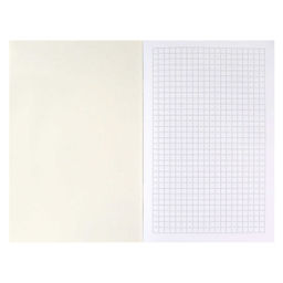 Блокнот, 120х185 мм, 32 л, арт. 72159 СЕРДЕЧКИ НА РОЗОВОМ / Блок - белый офсет 65 г/м?, клетка, мягкий переплёт (2 скобы), матовая ламинация,