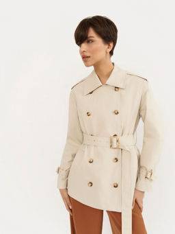 Conso/SM 210104 - light beige Тренч  фото 2