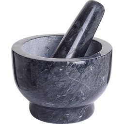30632 Ступка с пестиком мрамор 300мл MB (х4)