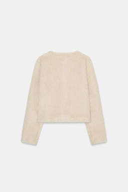 DOUBLE-FACED JACKET WITH TOGGLES - Zara фото 17