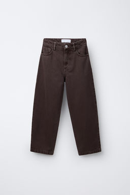 RELAXED BAGGY DENIM TROUSERS