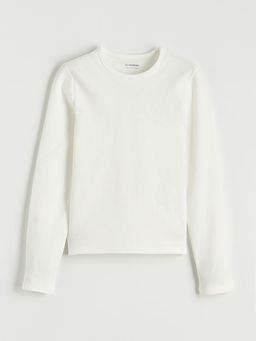 Bisiklet Yaka Basic K?z ?ocuk Ti??rt