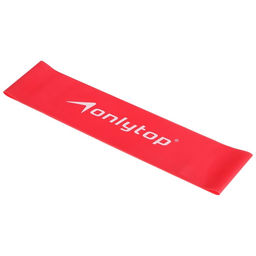 Фитнес-резинка ONLYTOP, 30.5×7.6×0.05 см, нагрузка 4 кг, цвет фуксия