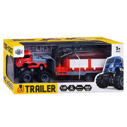 Машина "Мега лесовоз" в коробке