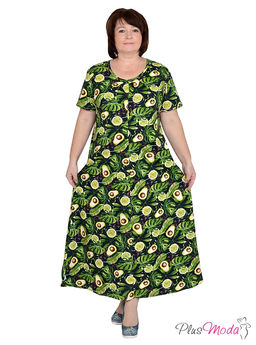 Платье Модель №612 размеры 44-82 - Plusmoda фото 3