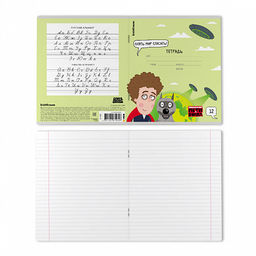 Цена за 10 шт. Тетрадь школьная ученическая ErichKrause Приключения Пети и Волка,12 листов, линейка (в плёнке по 10 шт.)_MIX-PACK фото 8