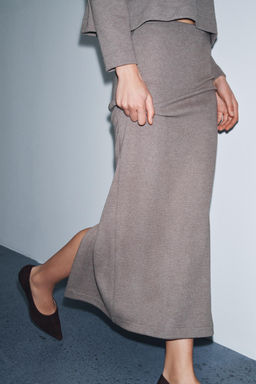 SOFT MIDI SKIRT - Zara фото 2