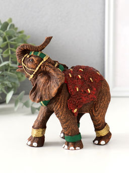 Фигурка полистоун «Слон индийский», 13.5×8×11.8 см
