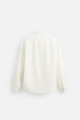 RELAXED FIT 100% HEMP SHIRT - Zara фото 8