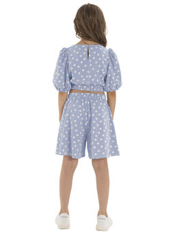 Комп.:блузка,шорты для девочки О56932 - Карамелли фото 5