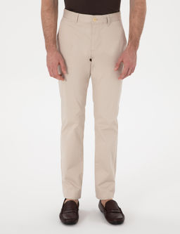 Bej Regular Fit Kanvas Pantolon - Pierre cardin фото 2