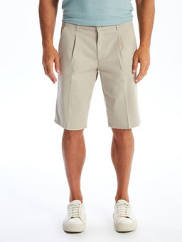 Rahat Kal?p Gabardin Erkek Bermuda ?ort