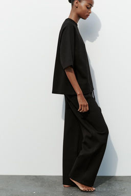 INTERLOCK OVERSIZE T-SHIRT - Zara фото 11
