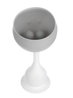 Прорезыватель для зубов с погремушкой 4 в 1 «Зайка», силикон, серый