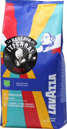 LAVAZZA. Tierra Cuba (зерновой) 1 кг. мягкая упаковка