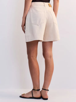 Джинсовые шорты со складками ZR2605092326-2 / Zarina