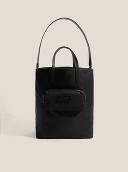Шоппер MM6 MAISON MARGIELA NYLON POCKETS SHOPPER Артикул 4663180, черный