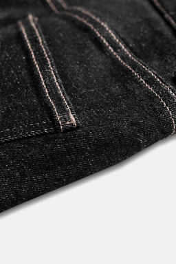 ZW COLLECTION SLIM FIT MID-RISE JEANS - Zara фото 5